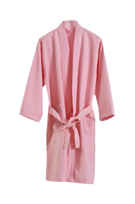 SKBD018  beauty salon pure cotton waffle bathrobe Spa Club Hotel bathrobe Hotel bathrobe bathrobe shop