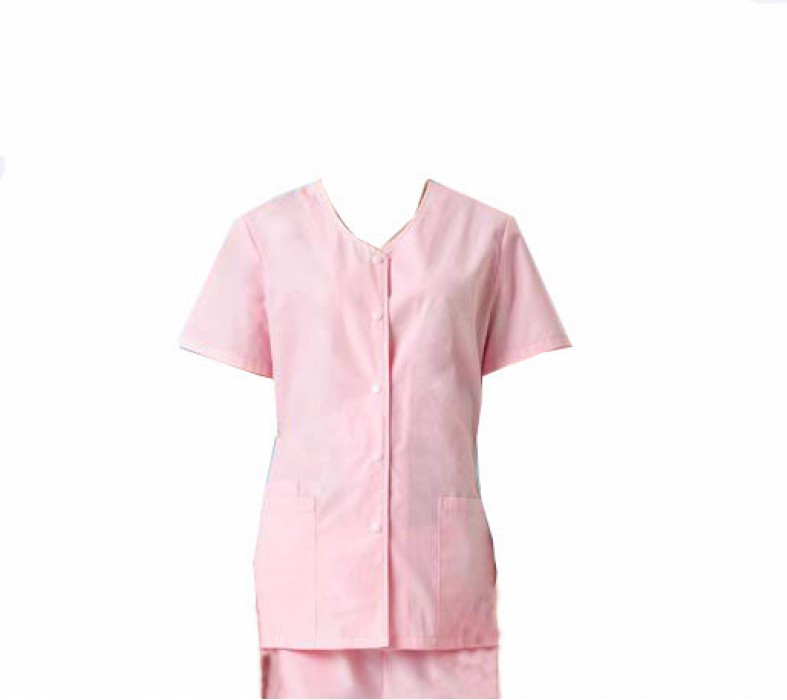 SKSN009 custom operating robe short sleeve uniform beauty salon pet hospital nurse work clothes women's split suit hand washing clothes operating robe factory