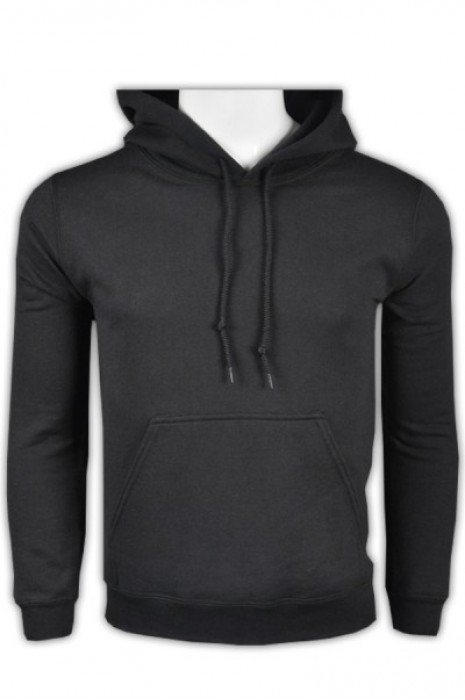 SKZ007 black 36C men's hooded sweater 88500 samples made of popular hooded sweater DIY sweater selection sweater supplier sweater price