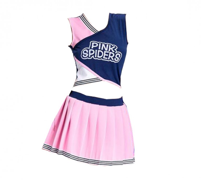 SKCU013 make color matching cheerleading style custom pleated skirt cheerleading style racing girl custom performance cheerleading style