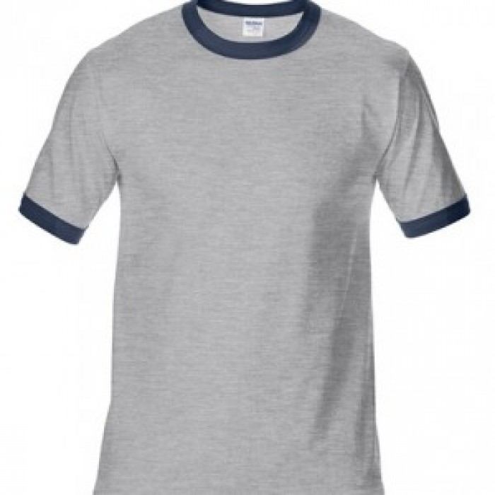 SKT034 Blue/gray FA295 short-sleeved men's T-shirt 76600 T-shirt quick print breathable T-shirt supplier T-shirt price