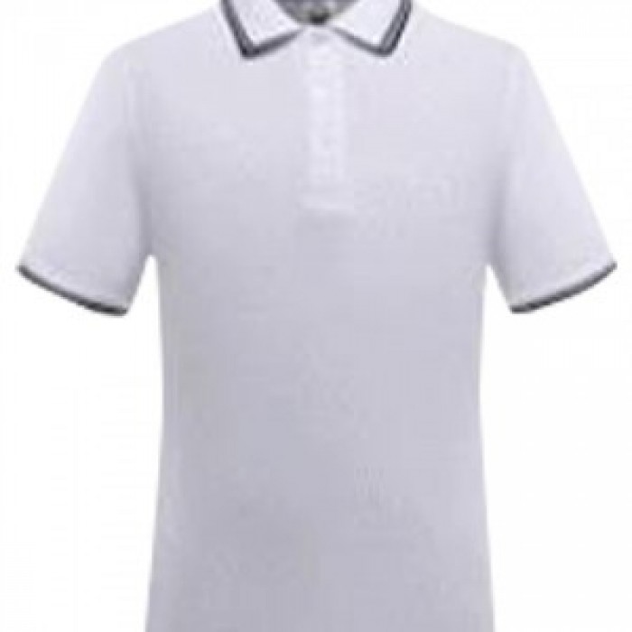 SKP023 manufacturing short-sleeved Polo shirt design striped collar short-sleeved Polo shirt short-sleeved Polo shirt supplier business group activities
