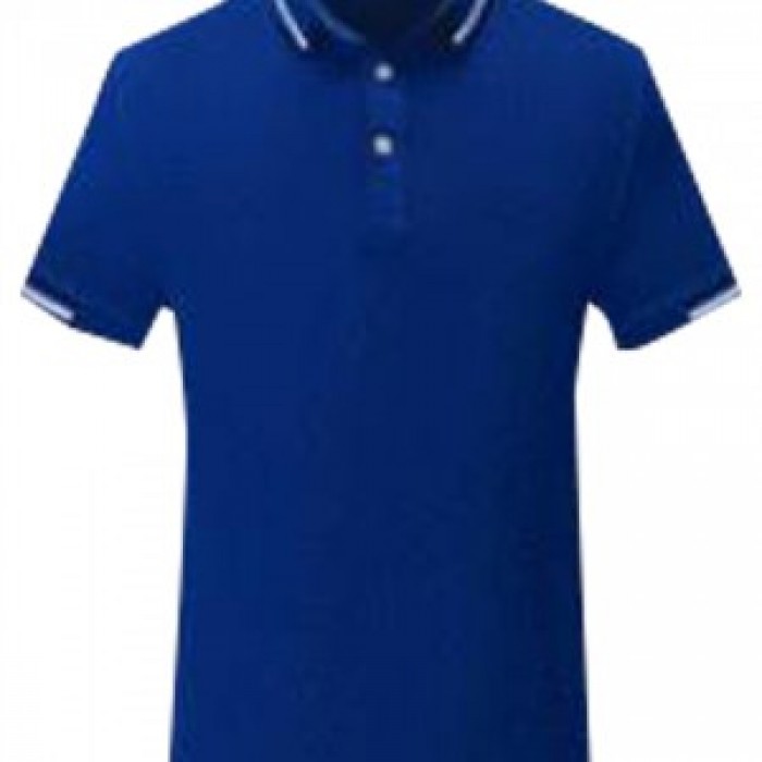 SKP026 Manufacturing short-sleeved POLO shirt Fashion design color collar POLO shirt POLO shirt center